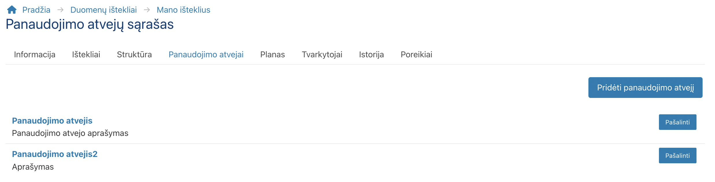 duomenu_isteklio_panaudojimo_atvejai